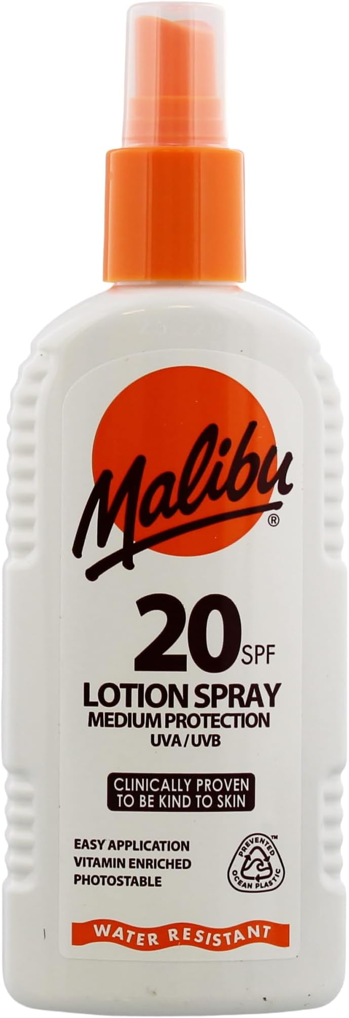 Malibu Sun SPF 20 Spray with Shea Butter Extract 200ml Moisturising Sunscreen