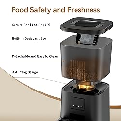 Espelho Automatic Cat Feeders WiFi: Cat Food