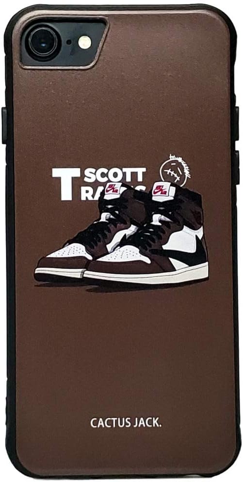 Stylish Urban Streetwear Inspired Brown Protective Premium Hard Case for Apple iPhone (iPhone 6/7/8)