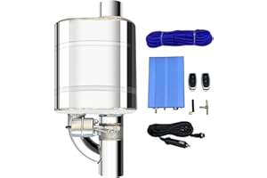 PEASTORM 3 Inch Valved Muffler Exhaust Cutout with Muffler Cat Back Exhaust System Kit