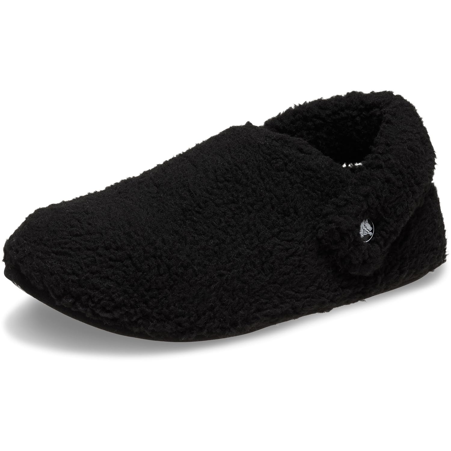 Crocs Unisex Classic Cozzzy Slipper Black Mens 7, Womens 9 Medium Image