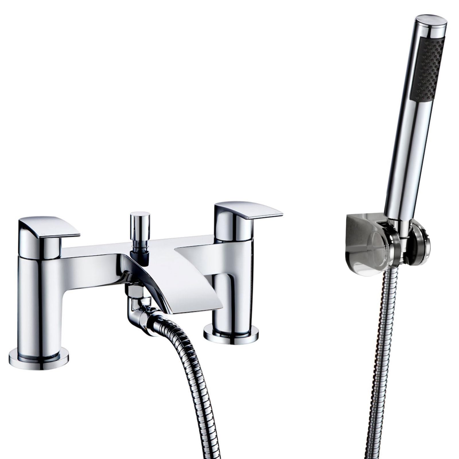Libra Modern Bath Shower Mixer Tap Chrome