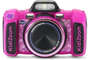 VTech KidiZoom Duo Camera FX Kids Digital Dual Camera, Pink