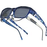 Coolaroo JP Fitovers - Blue Blast - Grey Lens (CL001)