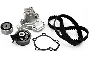 WQ W&Q AUTO PARTS Timing Belt Kit Water pump w/Tensioner For 97-07 For Hyundai Elantra Tiburon Tucson For Kia Spectra Spectra5 Sportage