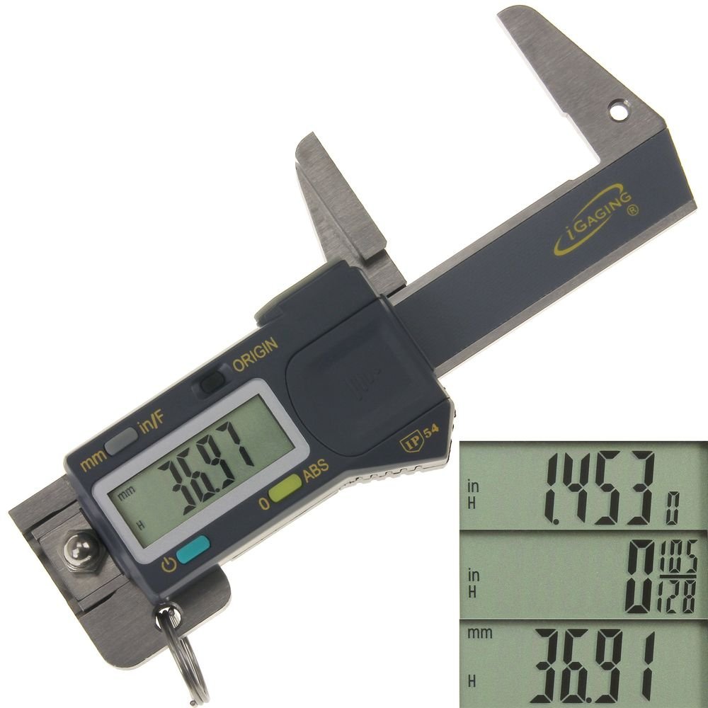 iGaging Snap Caliper Thickness Gauge ABSOLUTE ORIGIN 01.45" Digital