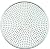Winco AMS-8, Aluminum Mega Pizza Screen, 8-Inch Inner Diameter and 8.25-Inch Outer Diameter Pizza Crisper, Perforated Pizza Disk