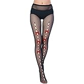 Leegmvse Bow stockings for Women Sexy Stockings Pantyhose for Girls Fishnet Stocking Fishnet Tights for Date Party Cosplay