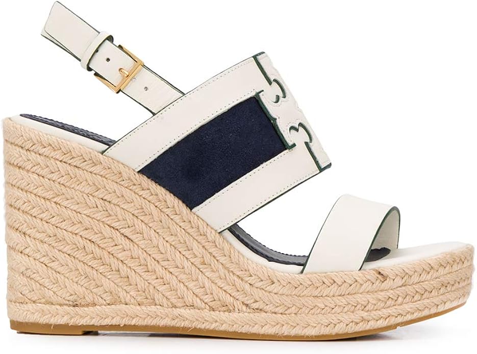 Amazon.com | Tory Burch Women's Ines Wedge Espadrille (numeric_6_point_5) | Platforms & Wedges