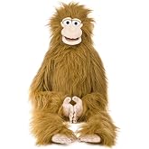 38" Silly Monkey, Wrap Around Waist, Ventriloquist Style Puppet