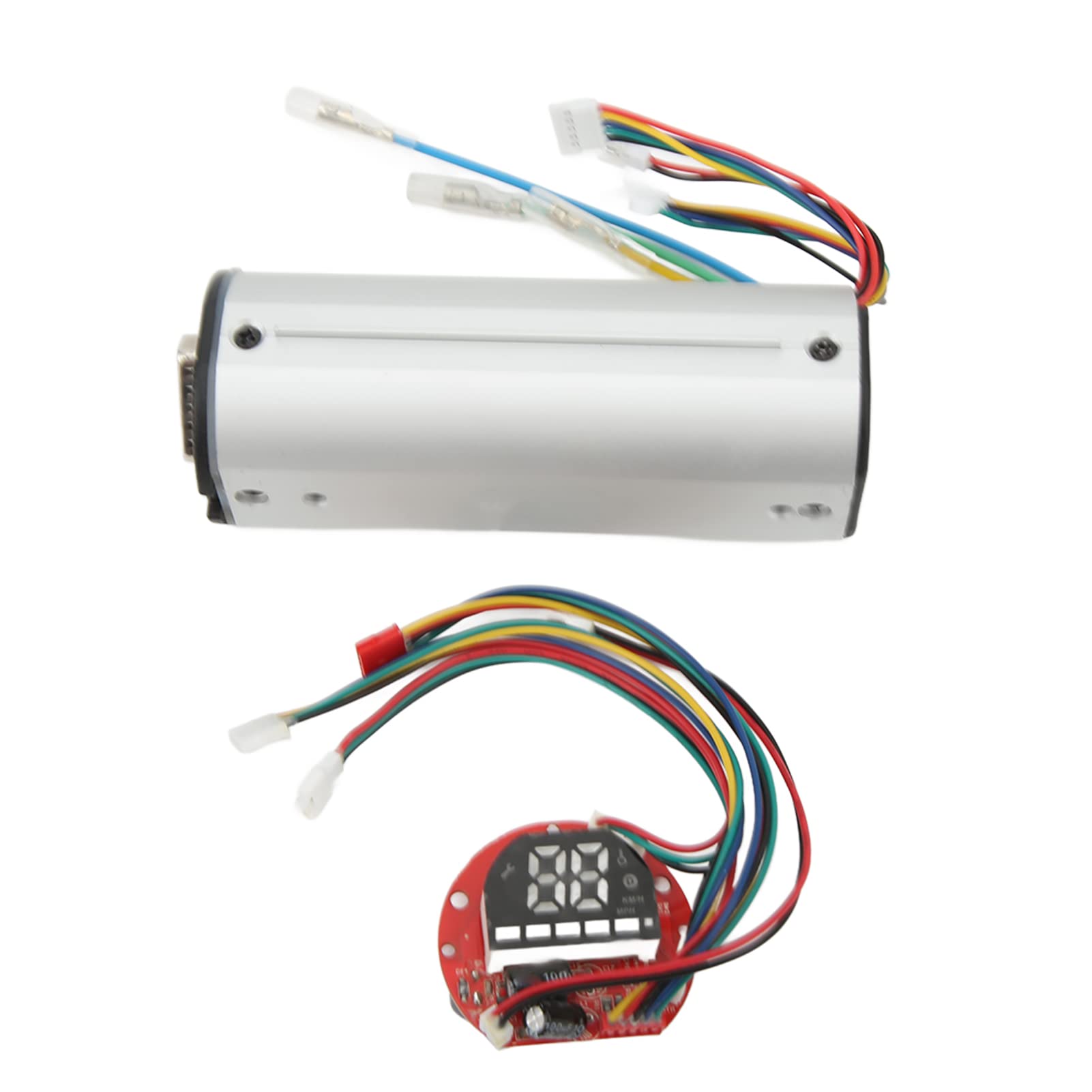 ASHATA Scooter Motor Controller Set, 36V 20A Electric Scooter Motor Controller, and Display Panel Aluminium Alloy Speed Controller Ser for HX X7