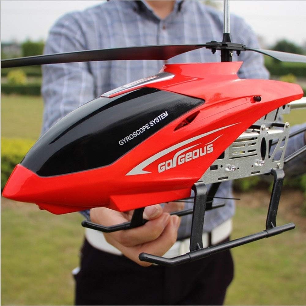 ZHIPENG Model Car Super Large 3.5CH Channel Resistance To Falling Remote Control Helicopter 2.4GHZ Gyro RC LED Radio Controlled Stable Heli Teenagers Boys Girls Adults Beginner Flying Gifts Exclu