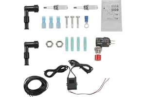 QUEENCAR Dual Flame thrower Kit,Exhaust Flame Kit Compatible With Motorcycles,Cars,Trucks，Dual Flame thrower Kit