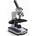 Omano Discovery Professional Microscopes for College Students – Student Microscope Set to Inspire STEM Learning – Compound Microscope Kit 40x 100x 400x Magnification – Compound Light Microscope Kit