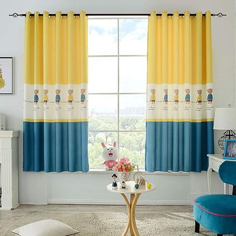 Amazon カーテンは ワンピースの丸穴マルチサイズ洗えるカーテン窓の高シェーディングは カーテンはベッドルームリビングルームは ルームベビールーム オフィスやその他のwindowsをダイニングに適してい H H260xw140cm カーテン オンライン通販