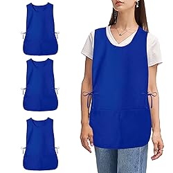 RRBXIA Smock Apron Cobbler Apron with Side Ties and