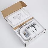 Milano Razor Mono Bathroom Basin Mixer Tap Chrome Solid Brass Single Lever view 6