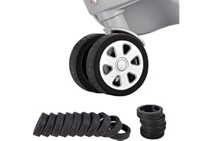Ridegeek Luggage Wheel Covers for Suitcase,14 Pack Luggage Wheel Protector Covers for most 8-spinner Wheels Carry on Luggage