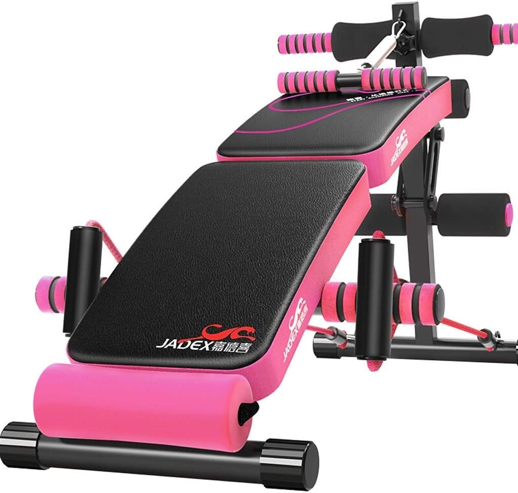 Banc Musculation Pour La Maison Aprilhp Banc De Musculation Reglable Pour Abdominaux Banc Sport Multifonction Pour Abdos Et Sit Up Banc Abdominaux Pliable Et Inclinable Halterophilie Musculation