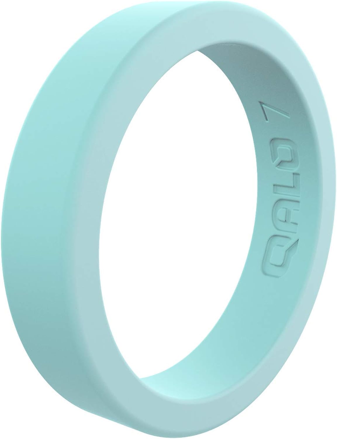 QALO Women's Smooth Stackable Silicone Ring Collection