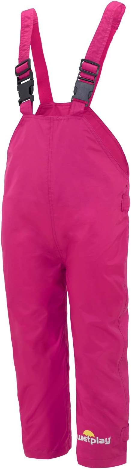 WetplayKids Waterproof Dungarees RAIN Over Trousers Boys Girls Childs Childrens