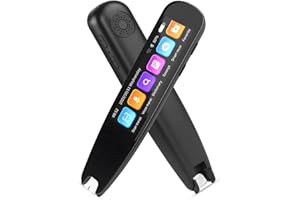 LIFMOCER Scan Reader Pen for Portable Two-Way Instant Translator Pen,Smart Scan Reading Pen for Dyslexia,Online Scan Reader Pen Language Translator Device,131 Languages Supported Translator for Students Adult