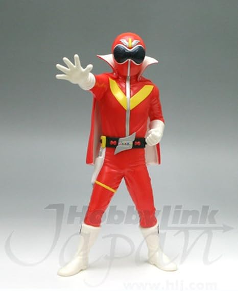 Amazon 秘密戦隊ゴレンジャー Dx組立式ソフビ アカレンジャー ソフビ人形 おもちゃ