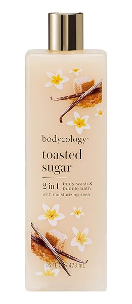 BODYCOLOGY TOASTED SUGAR FOAMING BODY WASH, 16 FL OZ