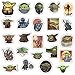 Baby Yoda Merchandise Stickers[50pcs]The Mandalorian Star Wars Decal for Laptop Phone Case Hydro Flask Water Bottle Tumbler Car Cup Computer Guitar Wall Helmet Skateboard Luggage Bike Bumper, kid gift