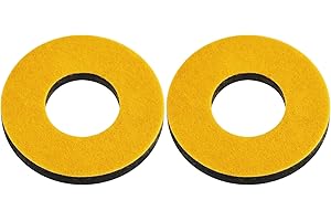 SING F LTD 1 Pair of Comfort Grip Donuts for BMX MX MTB Bike Handlebar Grips with Self Adhesive Backing to Reduce Hand Rubbin
