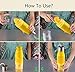 HANTAJANSS H2O Lemon Water Bottles, 20 oz Leak Proof Fruit Infuser Sport Bottle for Yoga, Pilates, Outdoor, Cycling, Traveling