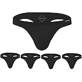ZONBAILON Mens Thong Underwear Sexy Man Thong Butt-Flaunting Mens G-String T-Back