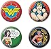 Ata-Boy DC Comics Originals Wonder Woman Assortment #1 Set of 4 1.25