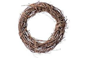 SuperMoss (22605) Natural Orchard Grapevine Wreath – Handcrafted Rustic Wreath for Front Door, Seasonal Home Decor, Indoor and Outdoor Door Wreath, 12", Natural