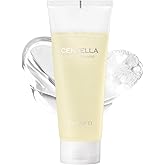 DR.PEPTI Centella Pure Gel Cleanser - Korean Face Wash Gentle Daily Cleanser for Sensitive Dry Skin with Salicylic Acid BHA Peptides - pH Balanced Gel to Bubble Wash, 6.76 fl.oz.