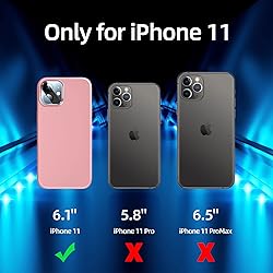 JTWIE [5 in 1 for iPhone 11 Case 6.1 inch, with 2