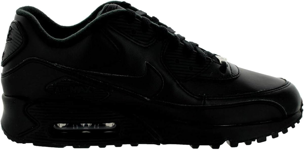 air max 90 leather black mens