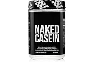 Naked Casein - 1LB 100% Micellar Casein Protein from US Farms - Bulk, GMO-Free, Gluten Free, Soy Free, Preservative Free - St