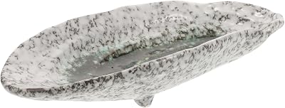 Happyyami Ceramic Butterfly Bee Feeder Water Dish Large Capacity Garden Decor