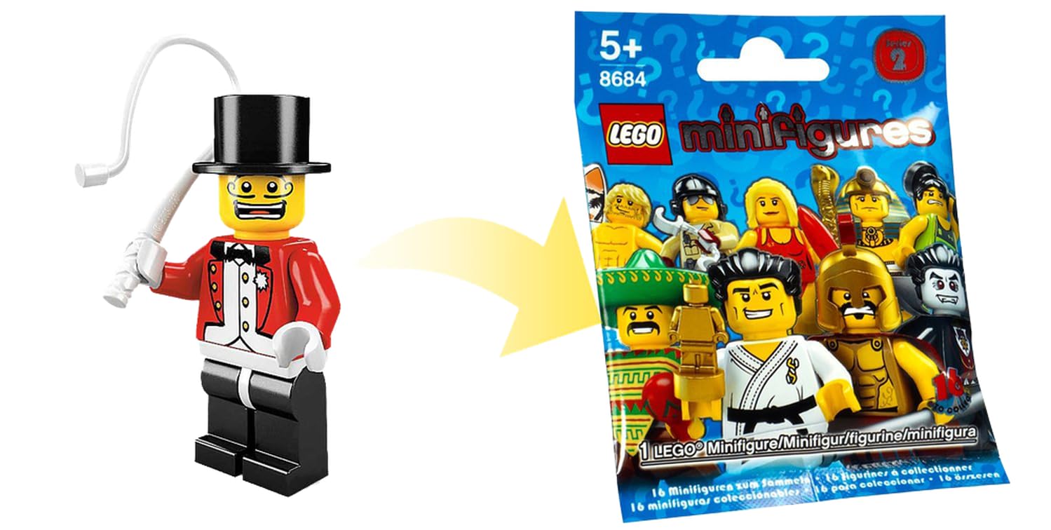 Lego Collectable Minifig.ure Series 2 - Ringmaster (Sealed)
