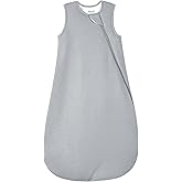 EasyFi Rayon Made from Bamboo Sleep Sack 12-18 Months 2.5 Tog Winter Supersoft Toddler Sleep Sack for Unisex Girl Boy Thick Warm Baby Sleeping Bag 2-Way Zipper Baby Wearable Blanket