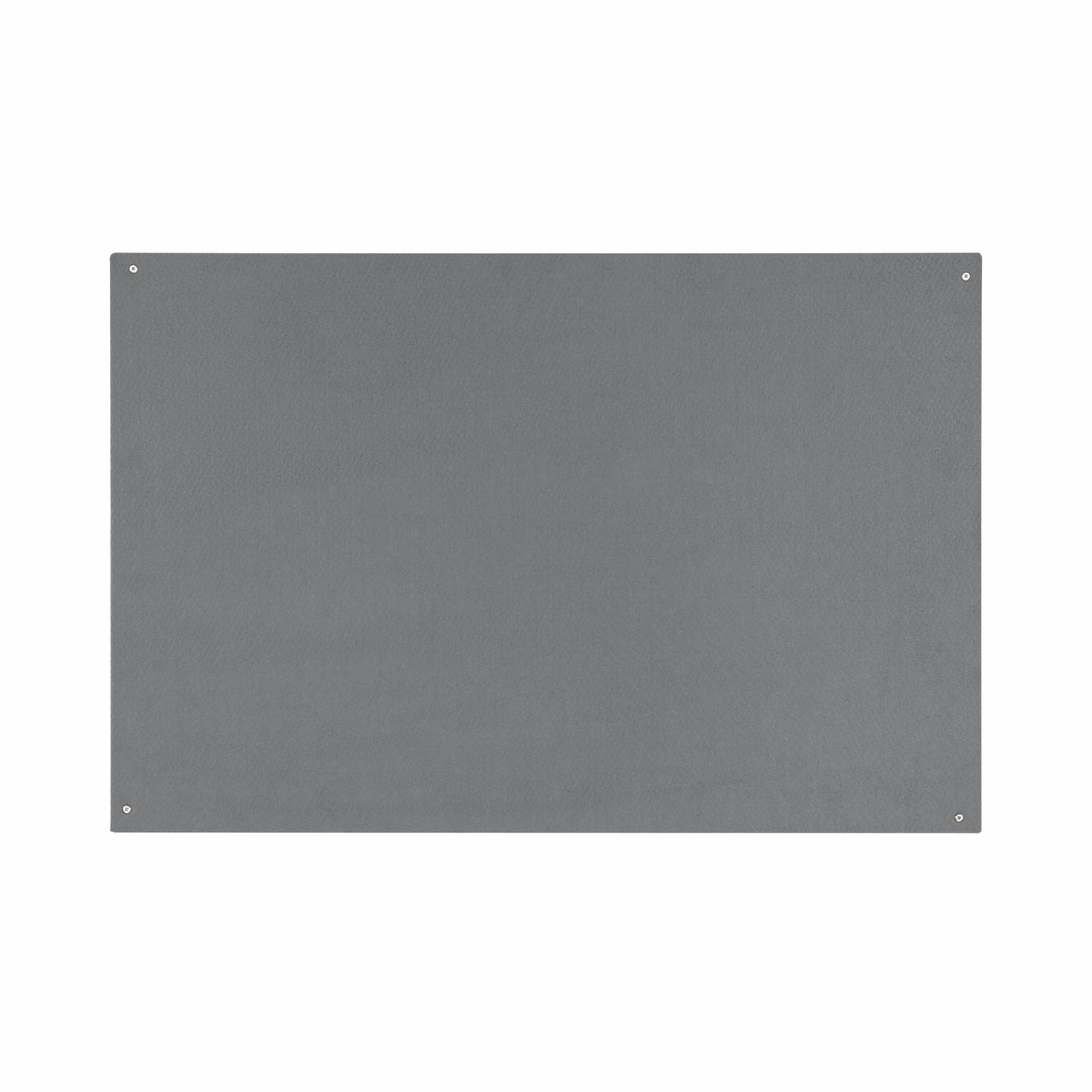 Bi-Office Notice Board, Grey Felt, Unframed, 120 x 90 cm