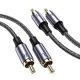 MOSWAG 2RCA Male to 2RCA Male Audio Cable RCA