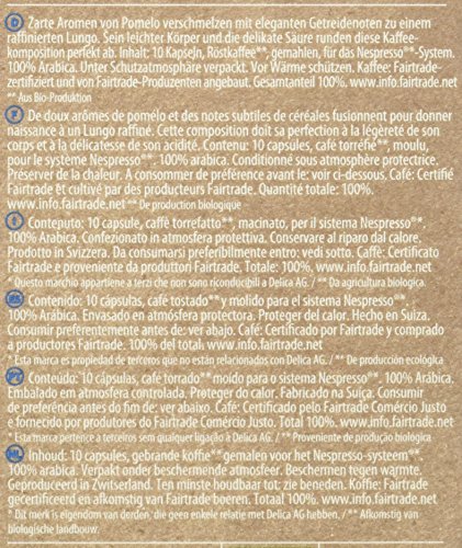 Café Royal Lungo Bio / Organic, 50 Nespresso®* kompatible Kapseln (10 Kaffeekapseln) – Bild 8