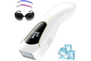 ARTOLF Laser Hair Removal for Women and Men, Ice Cooling Care Painless IPL Hair Removal Device for Permanent Result, 999900+ Flashs, 9 Levels, 3 Modes, At Home for Whole Body Use