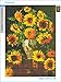 5D Sunflower Diamond Painting Kits for Adults Kids Full Drill Diamond Art by Number Embroidery Cross Stitch Kits DIY Canvas Oil Painting Rhinestones Diamond Pictures Craft for Home Wall Décor