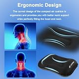 Flintronic Camping Pillows 2Pack Inflatable Neck Support Ultralight Blue Black view 5