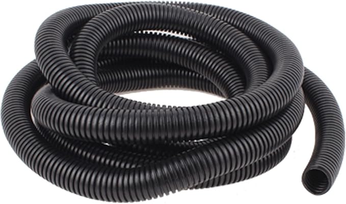 Tubo De Manga Split 3/4 Negro 25 Pies | Conductor Para Cableado De Coche, Casa O Barco