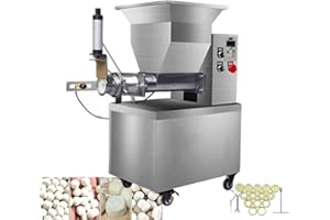INTSUPERMAI Dough Divider Rounder Cutting Machine Electric Dough Ball Maker 0.03oz-17.6oz Hydraulic Dough Cutter Bakery Machine 110V