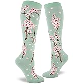 ModSocks Women's Knee High Botanical & Fungi Socks
